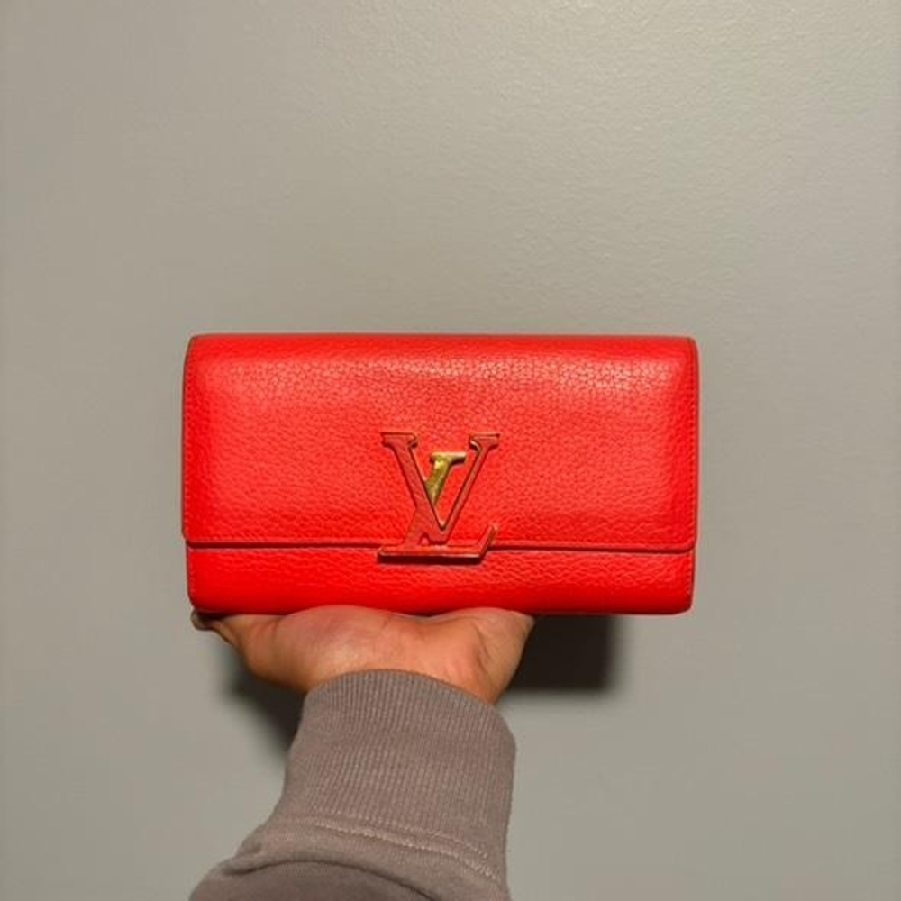 Louis Vuitton Red Women's Wallet